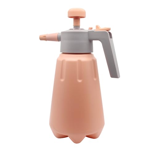 Joywayus 68oz/0.5Gallon Coral Pink Garden Pump Sprayer with Safety Valve Portable Yard & Lawn Sprayer for Spraying/Watering/Home Cleaning/Car Washing