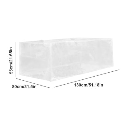 Garden Netting for Raised Bed Cover, Fine Mesh Insect Barrier Netting with Drawstring, Plant Protection for Vegetables & Fruits, 51x31 Inch White
