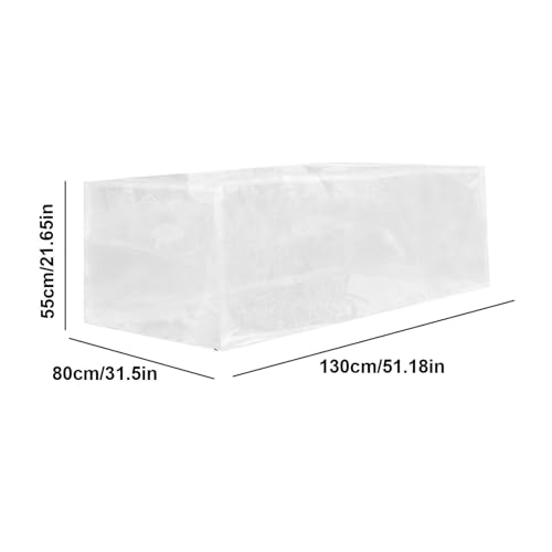 Garden Netting for Raised Bed Cover, Fine Mesh Insect Barrier Netting with Drawstring, Plant Protection for Vegetables & Fruits, 51x31 Inch White
