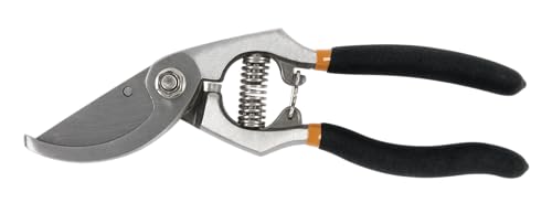 Fiskars Forged Steel Bypass Pruning Shears, Garden Tools, 3/4" Cut Capacity - style: Forged Traditional