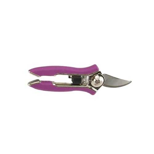 Dramm ColorPoint Stainless Steel Compact Garden Pruning Shears, Hand Pruner, Garden Clippers, with Heavy Duty Blade and Easy grip Handle, Berry - color: Berry, style: Classic