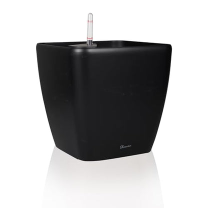 Dexceder 15x14 Self Watering Planter with Wheels (Black Matte) - color: Black, size: 15x14