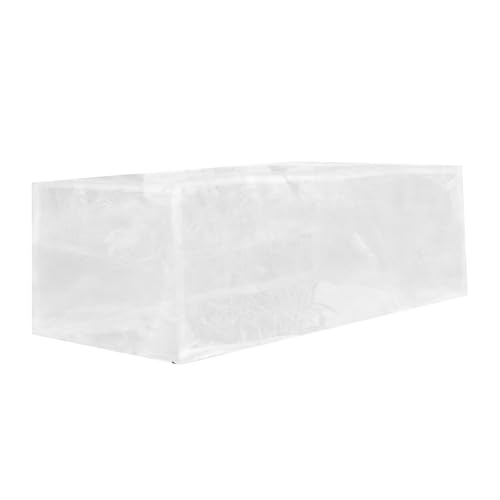 Garden Netting for Raised Bed Cover, Fine Mesh Insect Barrier Netting with Drawstring, Plant Protection for Vegetables & Fruits, 51x31 Inch White
