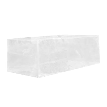 Garden Netting for Raised Bed Cover, Fine Mesh Insect Barrier Netting with Drawstring, Plant Protection for Vegetables & Fruits, 51x31 Inch White
