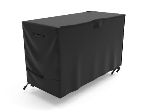 ATYARD 55-inch Outdoor Cover for Keter Unity XL Portable Table - UV Resistant, Breathable, All Weather (55" L x 24" W x 32" H)Black - color: Black, size: 55" L x 24" W x 32" H