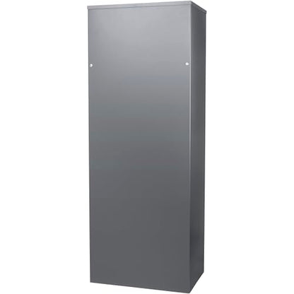 Gray Locking Parcel Drop Box for Porch, Storage Shed - color: Gray