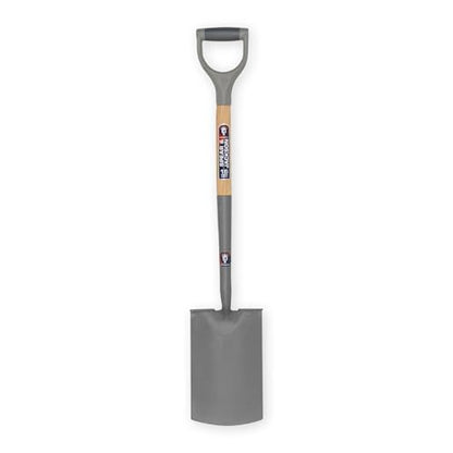 Spear & Jackson 1180NB Neverbend Carbon Steel Digging Spade, Gray, 98.5 x 18.5 x 8 cm - style: Digging Spade