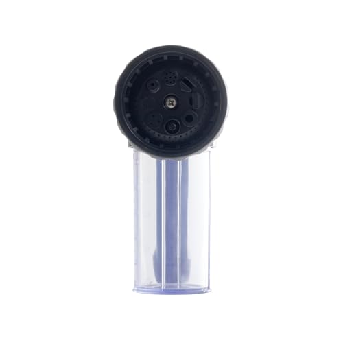 High Pressure Spray Nozzle with Soap Dispenser for Car Washing, Pet Bathing, or Lawn Treatment, 8 Spray Patterns