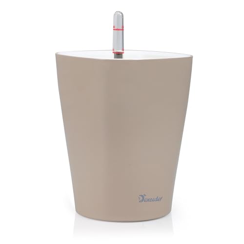 Dexceder 6x7 Self Watering Planter (Taupe) - color: Taupe