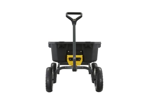 Gorilla Carts Dump Garden Cart, 7 Cu Ft,1200 lb Capacity, No-Flat Tires - size: 7-Cubic Feet