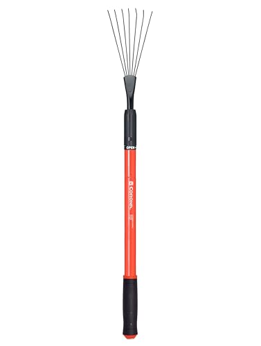 Corona GT 3050 Extendable Handle Rake, Extends reach to 34 inches, Red, 18"-36" - style: Rake