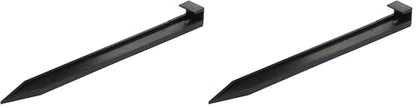 EasyFlex 10 in. Landscape Anchoring Stake Pack - 10 Ct., Black (Pack of 2) - size: 10 Count (Pack of 2)