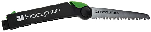 Hooyman Extendable Tree Saw with Compact Design, Detachable Handsaw and Telescoping Pole, No-Slip H-Grip, Impulse Hardened Teeth, and Wrist Lanyard for Tree Trimming, Hunting, Camping, and Outdoors - style: 5ft Extendable Saw