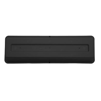 Bloem Dura Cotta 24" Plastic Window Box Planter with Saucer, Black - color: Black, size: 24"