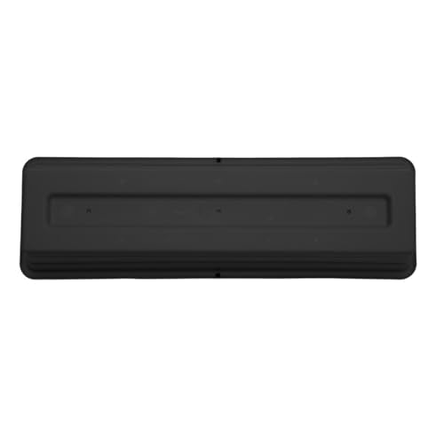 Bloem Dura Cotta 18" Plastic Window Box Planter with Saucer, Black - color: Black, size: 18"
