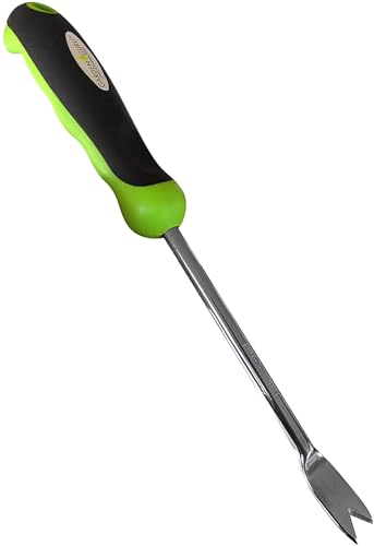 Garden Guru Dandelion Weeder Tool with Ergonomic Handle - Stainless Steel Weed Puller for Planting, Weeding, Flower and Vegetable Care in Lawn Garden Yard | Rust Resistant - 1 Case (50 Pcs) - size: 50 Pack, style: Stainless Steel