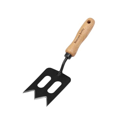 Stainless Steel Garden Hand Spork for Digging, Weeding, Loosening Soil - size: 29.5CM Garden Spork