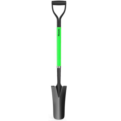 45 Inch Trenching Shovel Drain Spade Sharp Shooter Narrow Fiberglass Green