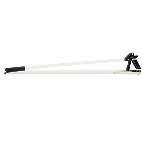 Luxet Reacher Grabber Tool X-Long 80" Aluminum Suction Cup Jaw, Foldable Lightweight Reacher Grabber Pickup Tool, Gripper Grabbers for Elderly Grab it Reaching Tool Trash Picker Grabber (Black)