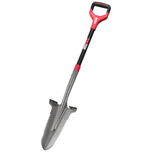 Drain Spade Root Saw Spades Digging Garden Shovel, 45.3 Inches