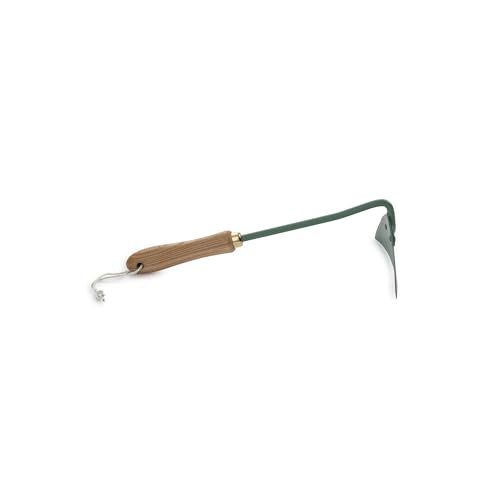 Barebones Triangle Hoe - Stainless Steel Blade Japanese Gardening Tools for Weeding Long Handle and Hand Hoe (Ash/Mint) - color: Ash/Mint, size: Triangle Hoe