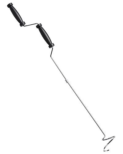 SQUEEZE master Compost Aerator-Compost Turner and Mixing Tool-Garden Aeration Tool - size: 43.7 inches