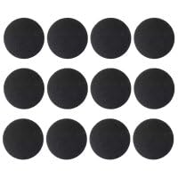 Homesweet 6.7inch Charcoal Filters for Kitchen Compost Bin Pail Replacement Filter Fits with Most Domed Lids Standard-Sized Recycle Bins, 12Pcs