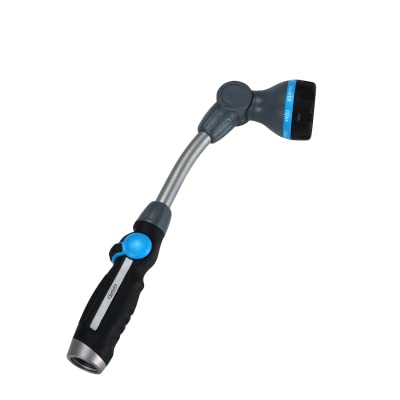 16" 8 Pattern Adjustable Garden Spray Water Wand - Pack of (12)