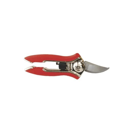 Dramm ColorPoint Stainless Steel Compact Garden Pruning Shears, Hand Pruner, Garden Clippers, with Heavy Duty Blade and Easy grip Handle, Red - color: Red, style: Classic