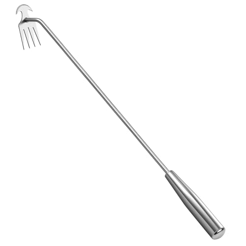 Weed Removal Tool, 2025 New Garden Weeding Tools Manganese Steel Hand Weeder Tool with Handle, 4 Teethes Dual Purpose Manual Weeders Tool Weed Pulling Tool for Garden19.6inch - style: Weed Puller Tool 50mm
