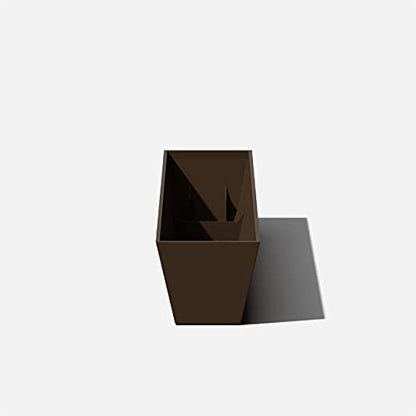 Veradek Pure Series Window Box Planter - Tapered Outdoor Planter - color: Espresso, size: 36 inch