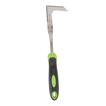 Toyvian L-Shaped Weeder Tool Manual Weed Extractor Stainless Steel
