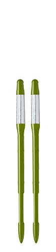 Sustee Aquameter (Medium Green Refillable - Bundle of 2) - House Plant Soil Moisture Meter, Humidity Sensor Probe, Water Level Indicator - Best for Indoor Potted Plants