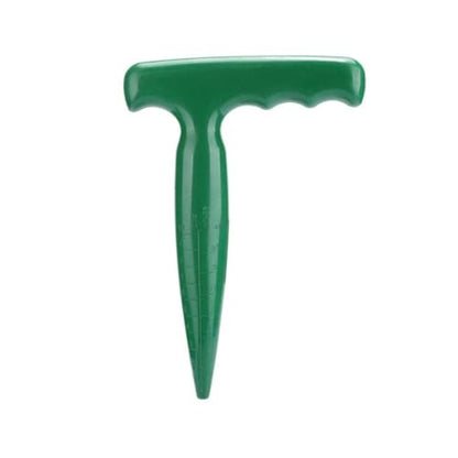 Plant Green Practical Durable Plant Sow Dibber Hole Punch Version Loosen Soil Soil Dibbler Garden(Green)
