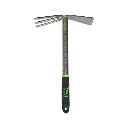Yard Butler Terra Tiller Hand Cultivator, Rust-Resistant, ITT-4T - style: Tiller