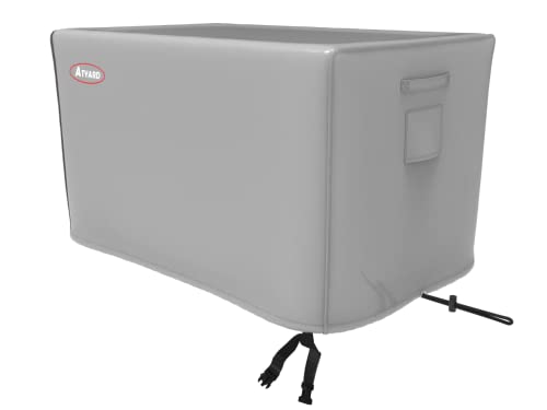 ATYARD 42-inch Outdoor Cover for Keter Unity (Small) Portable Table - UV Resistant, Breathable, All Weather (42" L x 24" W x 32" H) Gray - color: Gray, size: 42" L x 24" W x 32" H