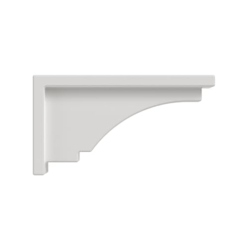 Mayne Inc Fairfield Decorative Brackets, White, 2 Count (Pack of 1) - color: White