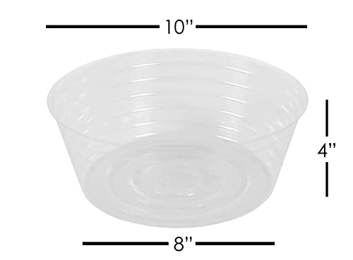 CWP L-0015 Heavy Gauge Vinyl Basket Liner, 10-Inch Diameter, Clear