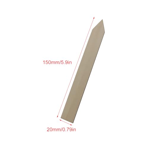 30PCS Wooden Craft Floral Display Tags 150x20mm Reusable Waterproof Plant Label Stakes Landscape Signage
