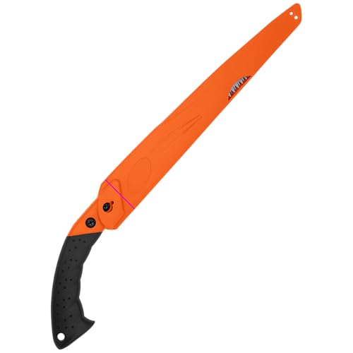 Straight Pruning Saw with Sheath, 13-Inch