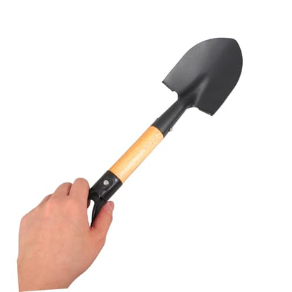 ORFOFE Flower Shovel Heavy Duty Gardening Trowel for Flower Planting Soil Loosening and Digging Hand Digging Garden Tool with Ergonomic Grip for Vegetable Beds Camping and Beach Use