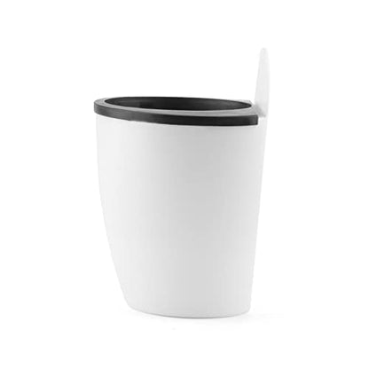 LEXININ 12 Pack 4 Inch Self Watering Hanging Planter, White Plastic Wall Mounted Planter Pots with Cotton Rope and Hook, Vertical Flower Pot for Plant Garden