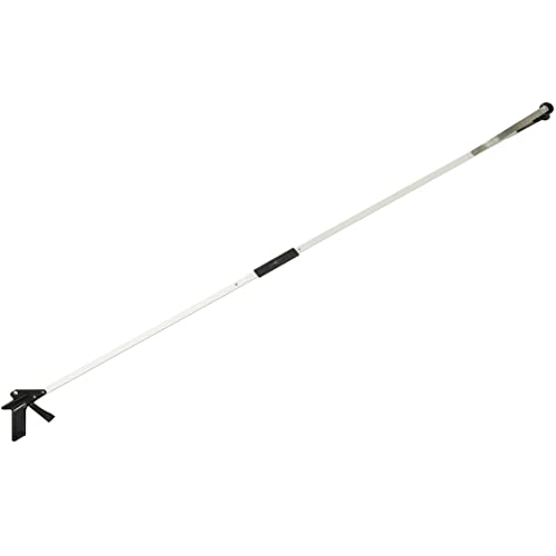 Grabber Tool X-Long 64" Aluminum Suction Cup Jaw, Lightweight Foldable Reacher Grabber Pickup Tool, Gripper Grabbers for Elderly Grab it Reaching Tool Trash Picker Grabber, by Luxet (Black)