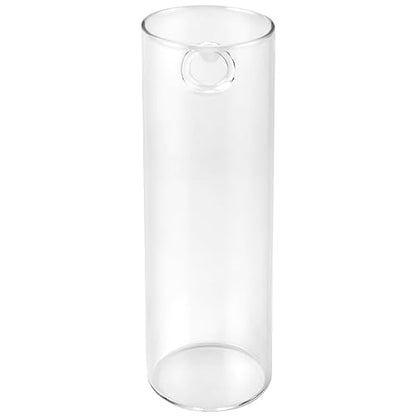 JEUIHAU 6 PCS Glass Wall Mounted Planters, Wall Glass Tube Plant Holder, Plant Propagation Containers for Hydroponics Plants, Garden Decor