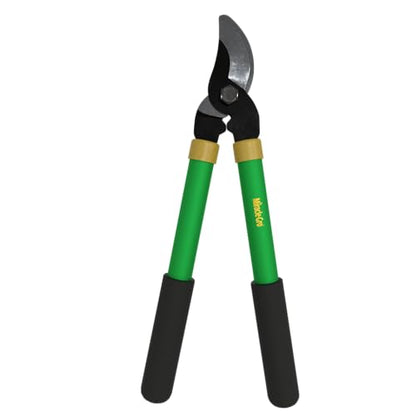 Miracle-Gro 15 in. Bypass Lopper for Tree Branch Trimming and Pruning – Heavy-Duty Branch Cutter with Ultra-Sharp Carbon Steel Blade, 1 in. Cutting Capacity and Comfort Grip Handles - style: Bypass Lopper 15"