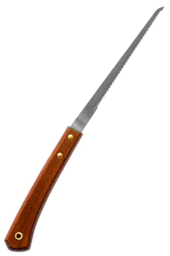 Bonsai Keyhole Saw 4-3/4" Made in JAPAN, Japanese Pruning Saw, Japanese Steel Blade, Wood Handle