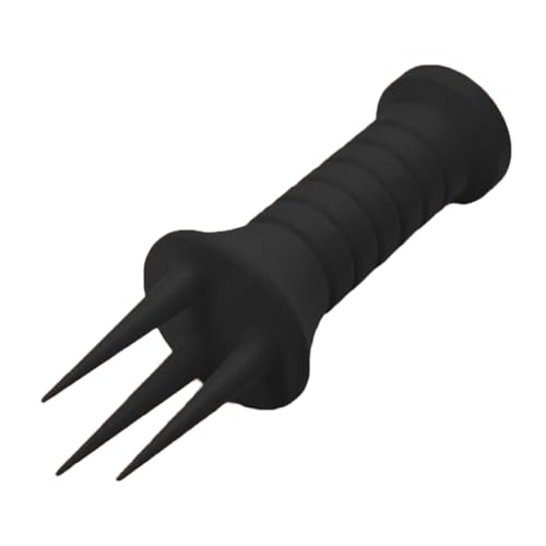 Manual Aerator Cultivator for Digging Weeding Plant Growth Garden Soil Soil Tiller Cultivator Improvement Garden Maintenance Aerator - color: Black, size: 3.3cmx3.3cmx10cm