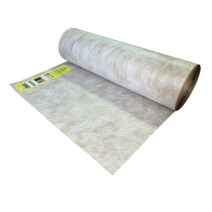 Max Weed Barrier, 34 in x 250 ft, Natural, Eco-Friendly, Heavy-Duty, Durable, Landscape Fabric, Garden Ground Cover, Paper Mulch, Gardening Weed Mat, Geotextile Fabric, Weed Blocker - size: 34" x 250 ft