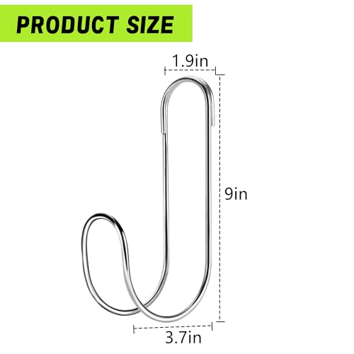 Adnee 2 Pcs Flexible Garden Hose Storage Hook-Stainless Steel Water Hose Hanger Support Up to 44lbs-Hanging Stainless Hose Holder for Indoor Outdoor Home Garden Water Hose Storage