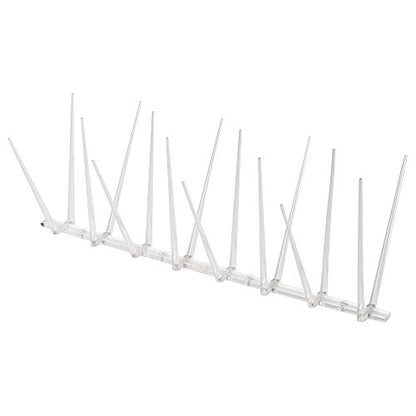 Bird B Gone EnviroSpike Plastic Bird Spikes, 100ft, Clear - size: 100 Feet Long